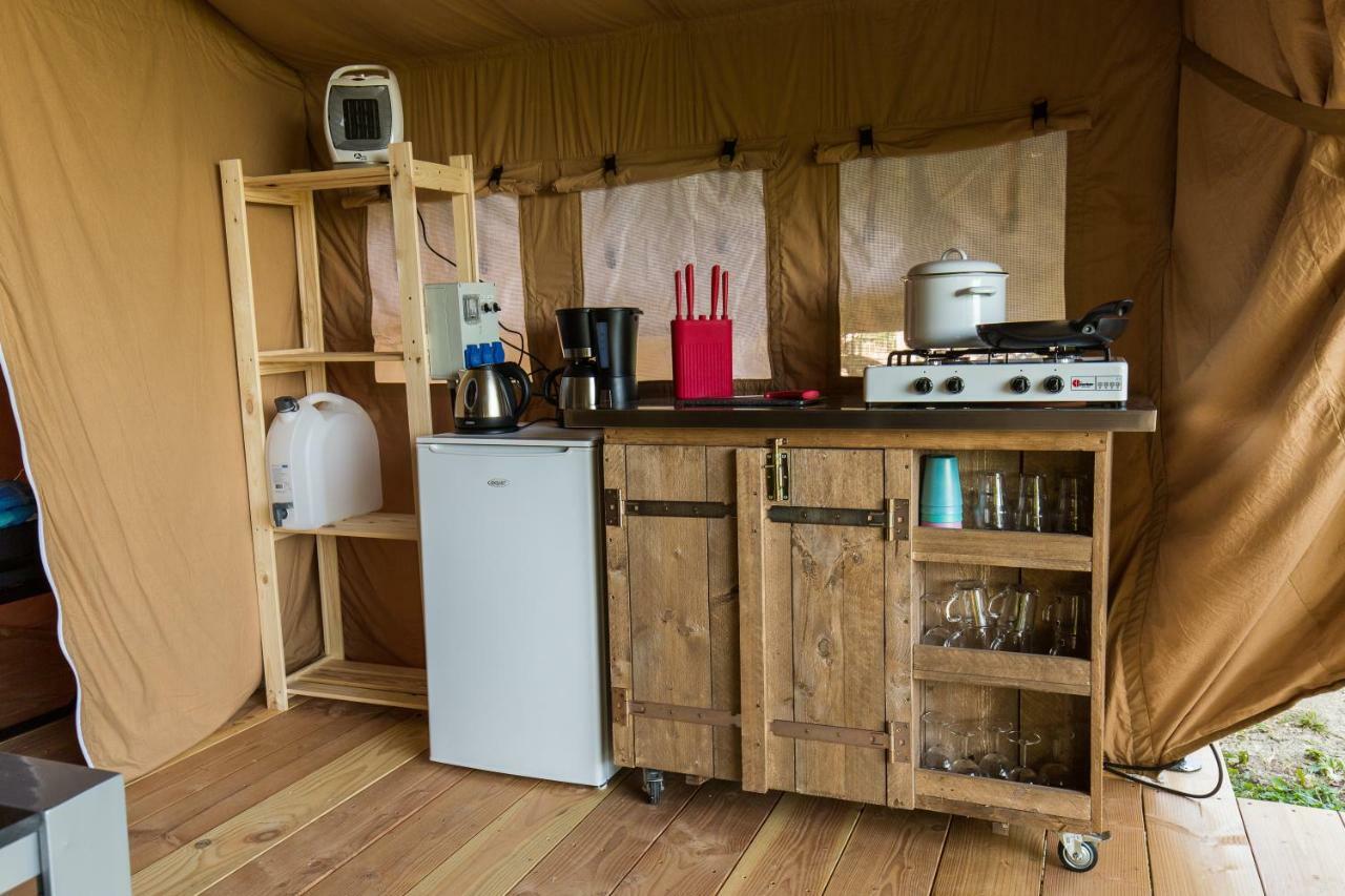 Safari Tent At Camping Le Roptai Hotel Rochefort Buitenkant foto