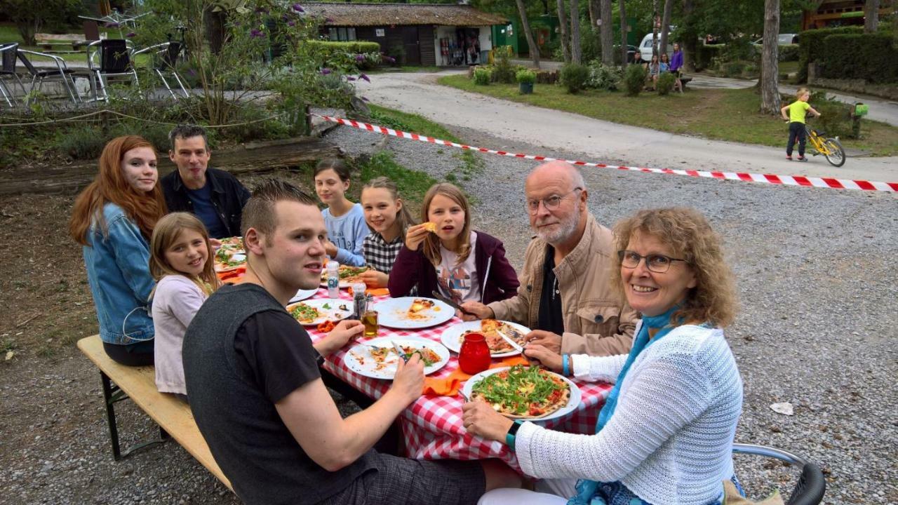 Safari Tent At Camping Le Roptai Hotel Rochefort Buitenkant foto