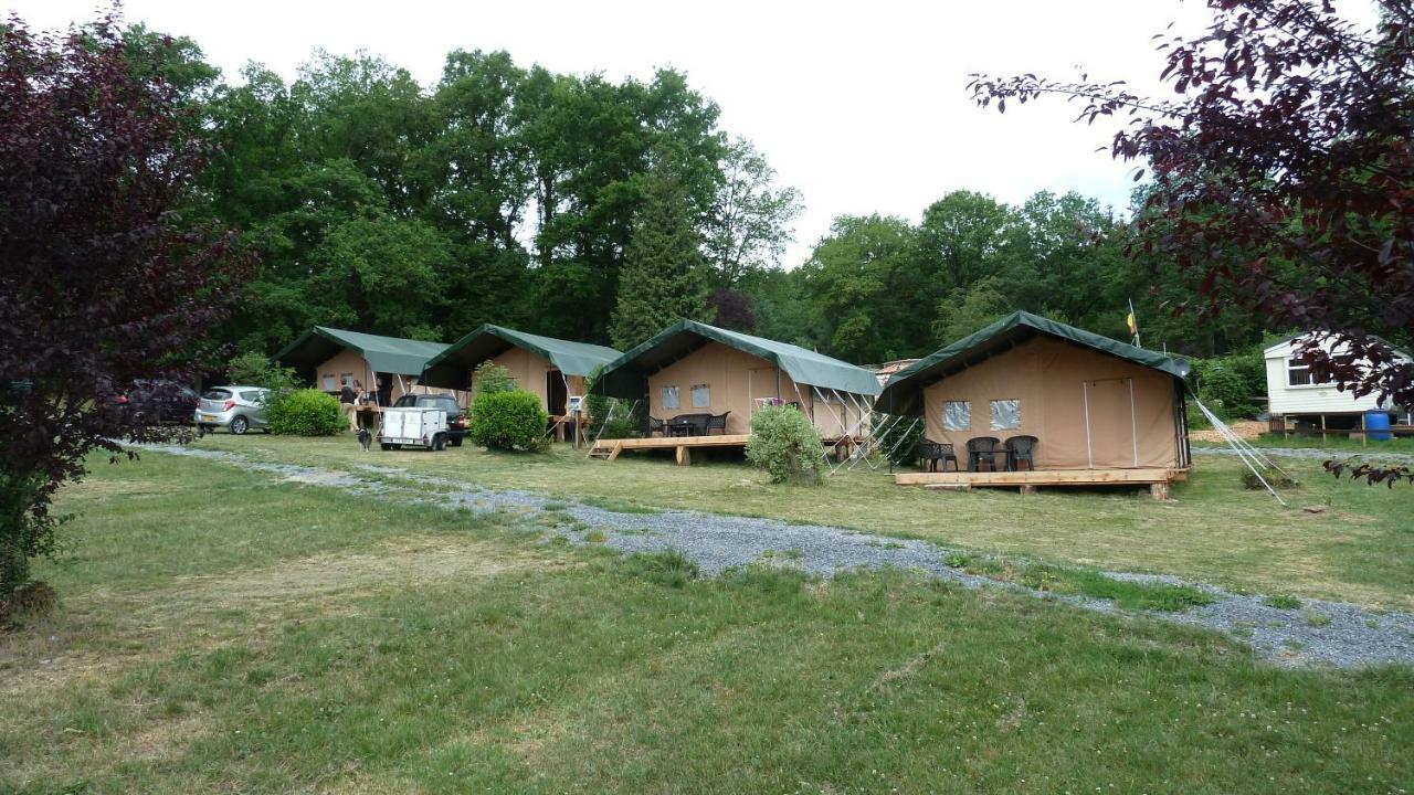 Safari Tent At Camping Le Roptai Hotel Rochefort Buitenkant foto