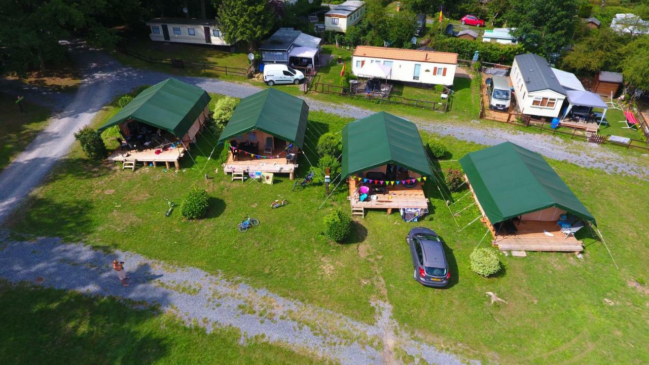 Safari Tent At Camping Le Roptai Hotel Rochefort Buitenkant foto