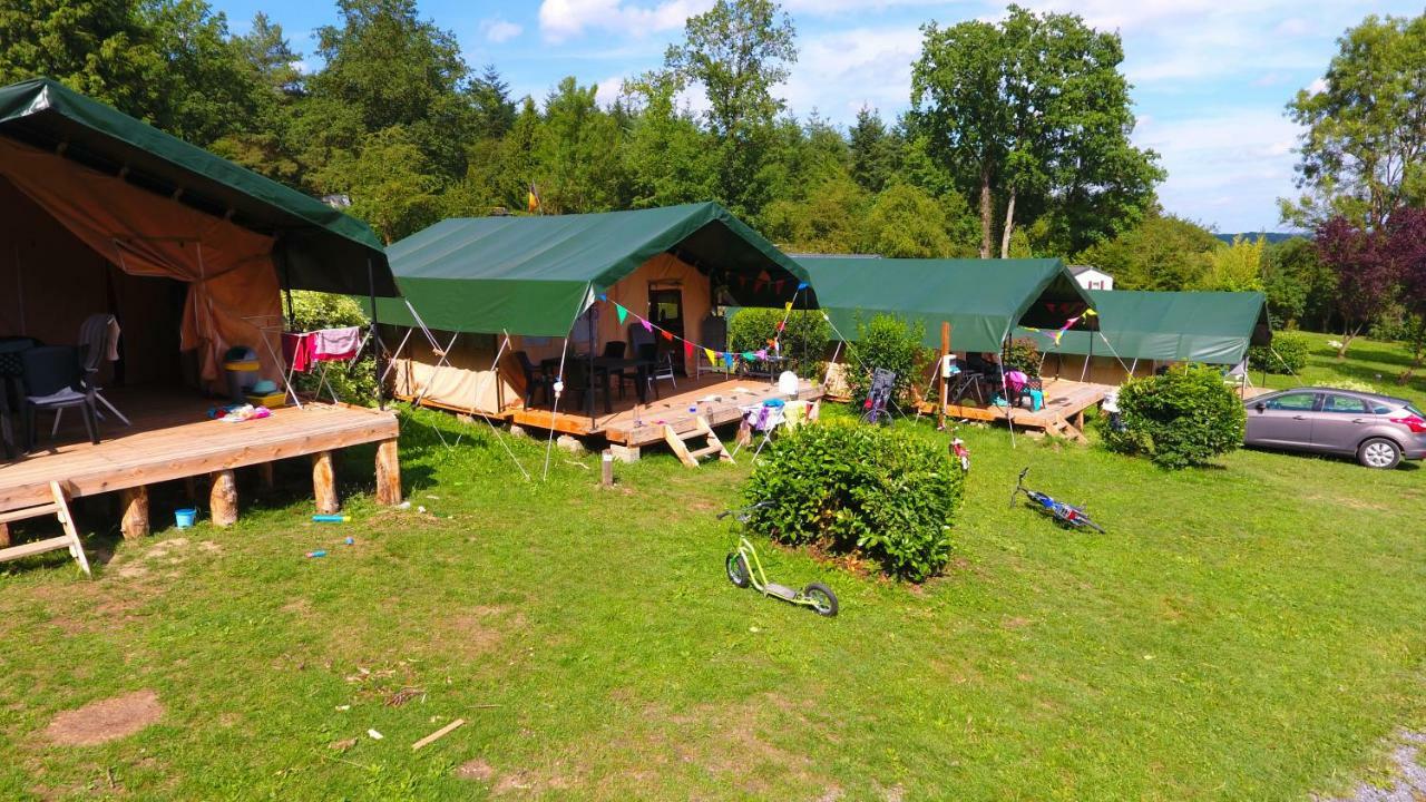 Safari Tent At Camping Le Roptai Hotel Rochefort Buitenkant foto