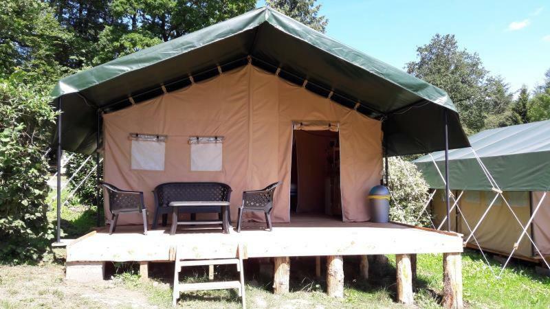 Safari Tent At Camping Le Roptai Hotel Rochefort Buitenkant foto